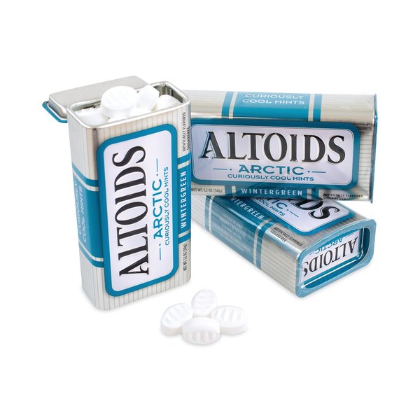 Altoids Arctic Wintergreen Mints, 12 oz, PK8, 8PK 876775